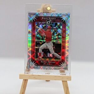 SP 797/999 Shohei Ohtani Donruss Elite Series Baseball Card #ES2 2019